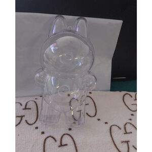 Clear Plastic Labubu Doll protector